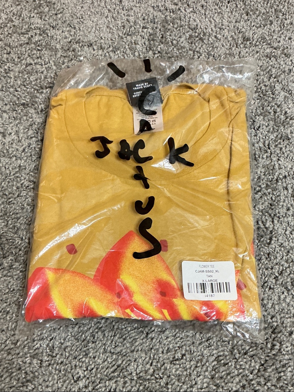 Cactus Jack Flower Tee